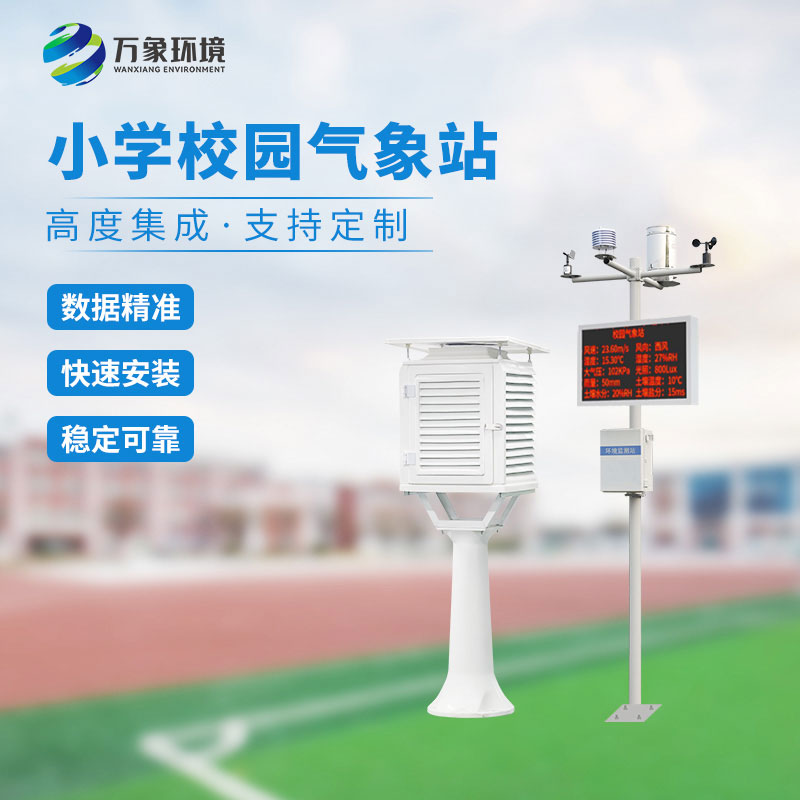 校園智能氣象站可以定制化服務，滿足不同需求