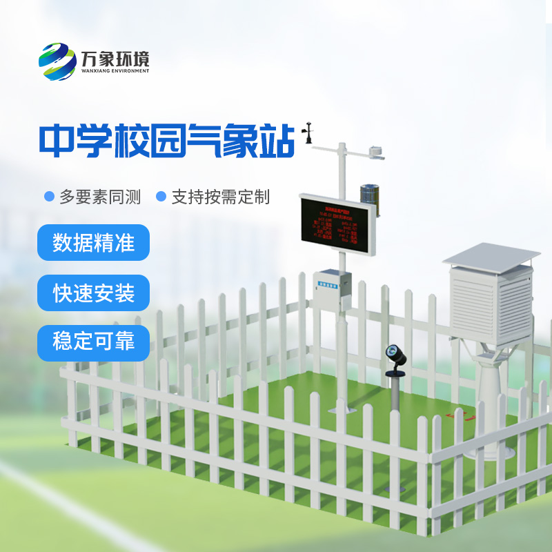 校園自動氣象觀測系統安裝意義！
