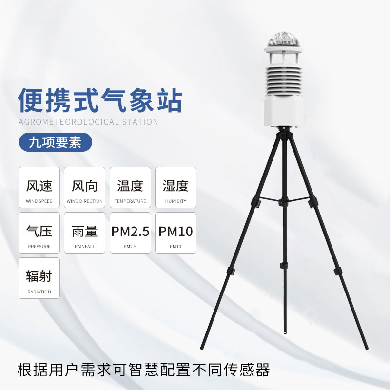 便攜式自動(dòng)氣象觀測(cè)站,感受氣象監(jiān)測(cè)的智能變革