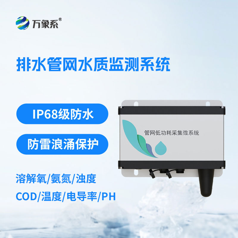 城市排水管網水質監測設備