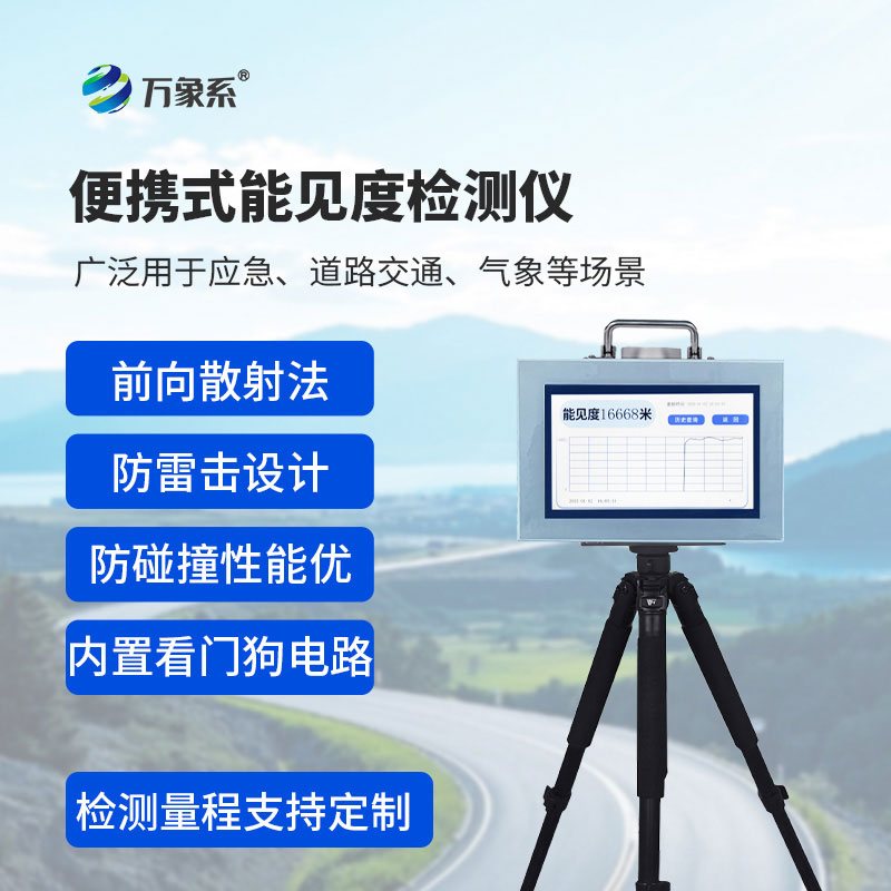 便攜式能見度監測儀解鎖能見度監測新方式